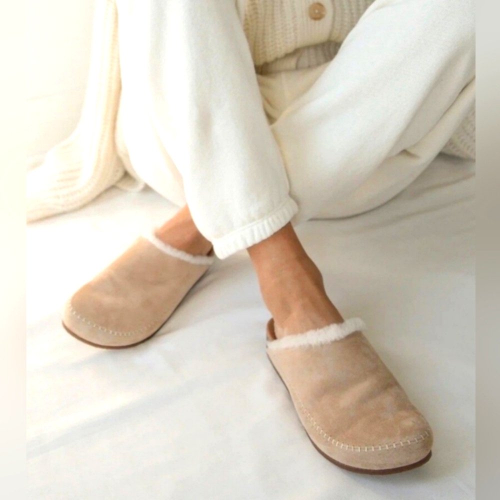 Jenni Kayne Shearling Lined Moc Clog
